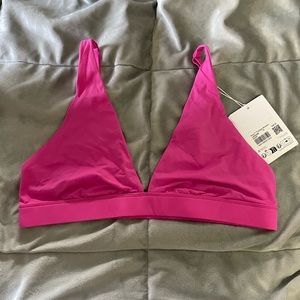 Lululemon Nulu Triangle Bralette - Sonic Pink